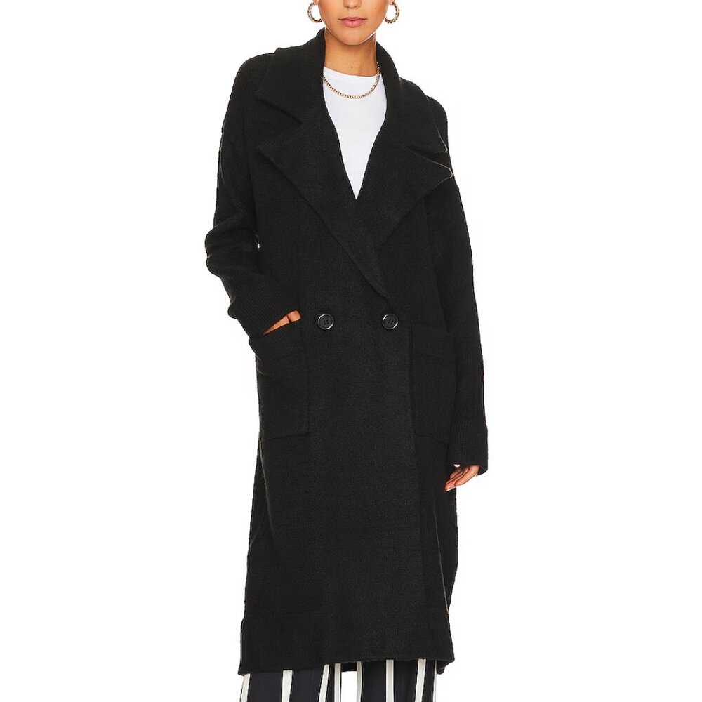 Brand New Show Me Your Mumu Black Melrose Sweater Jacket or Cardigan Size Medium